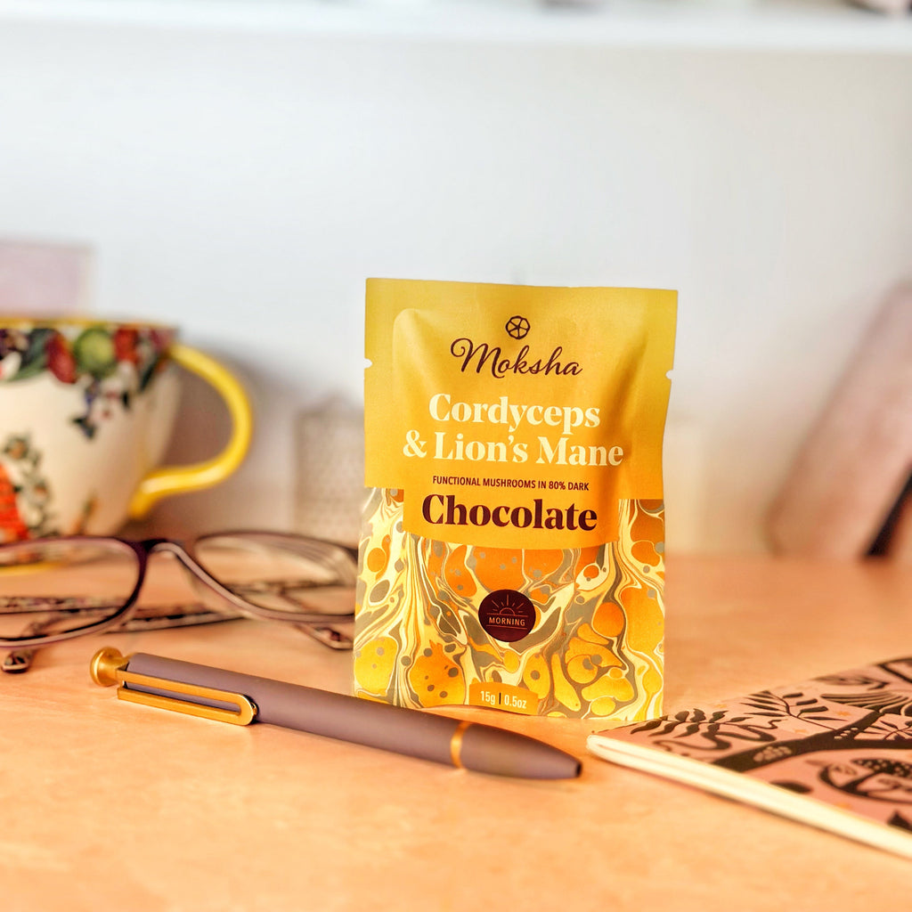 Summit Reserve™ Cordyceps & Lion's Mane Mushroom Chocolate Squares
