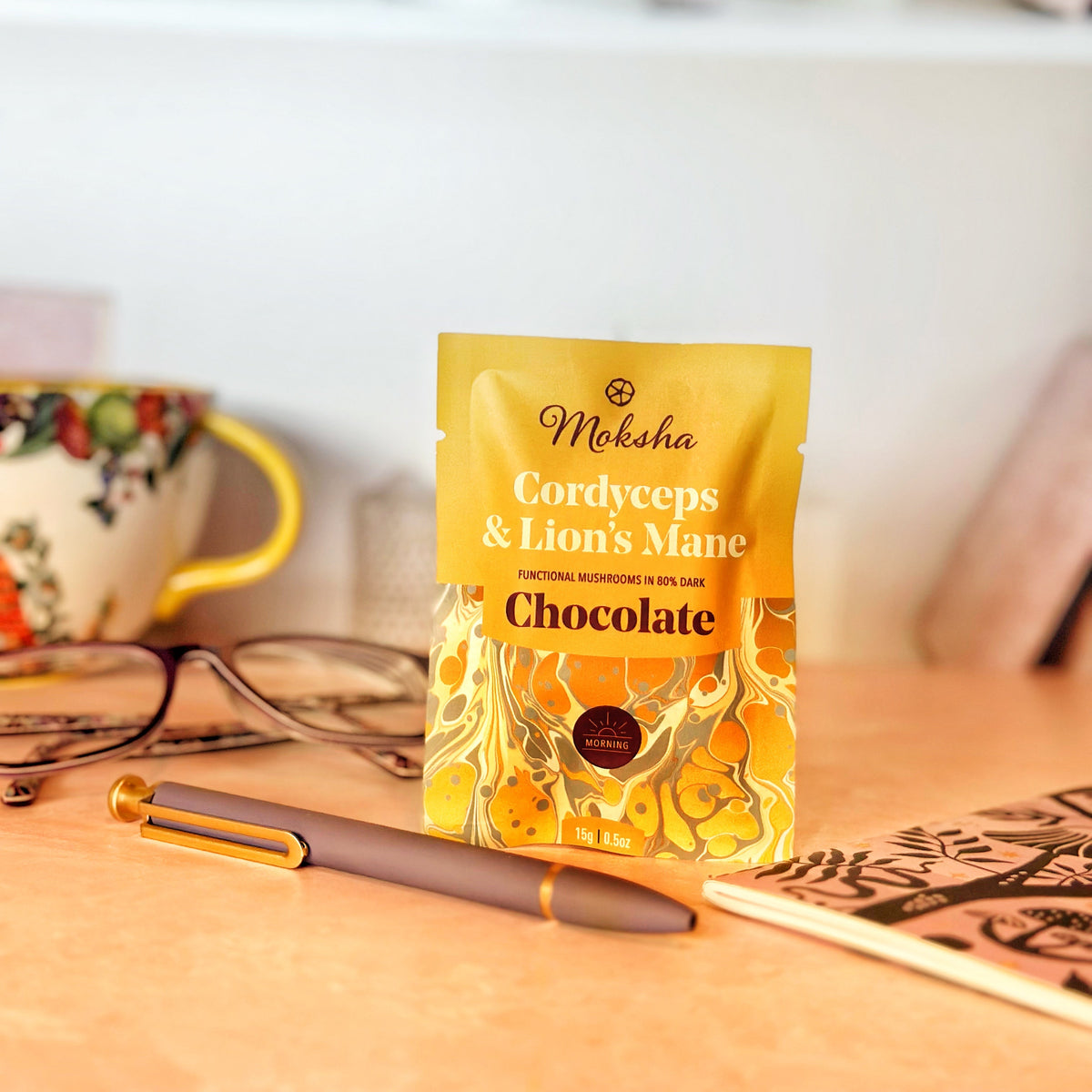 Summit Reserve™ Cordyceps & Lion's Mane Mushroom Chocolate Squares