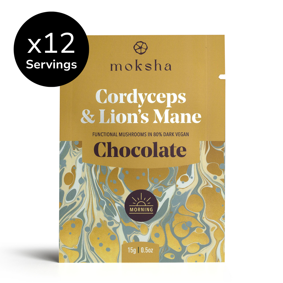 Summit Reserve™ Cordyceps & Lion's Mane Mushroom Chocolate Squares