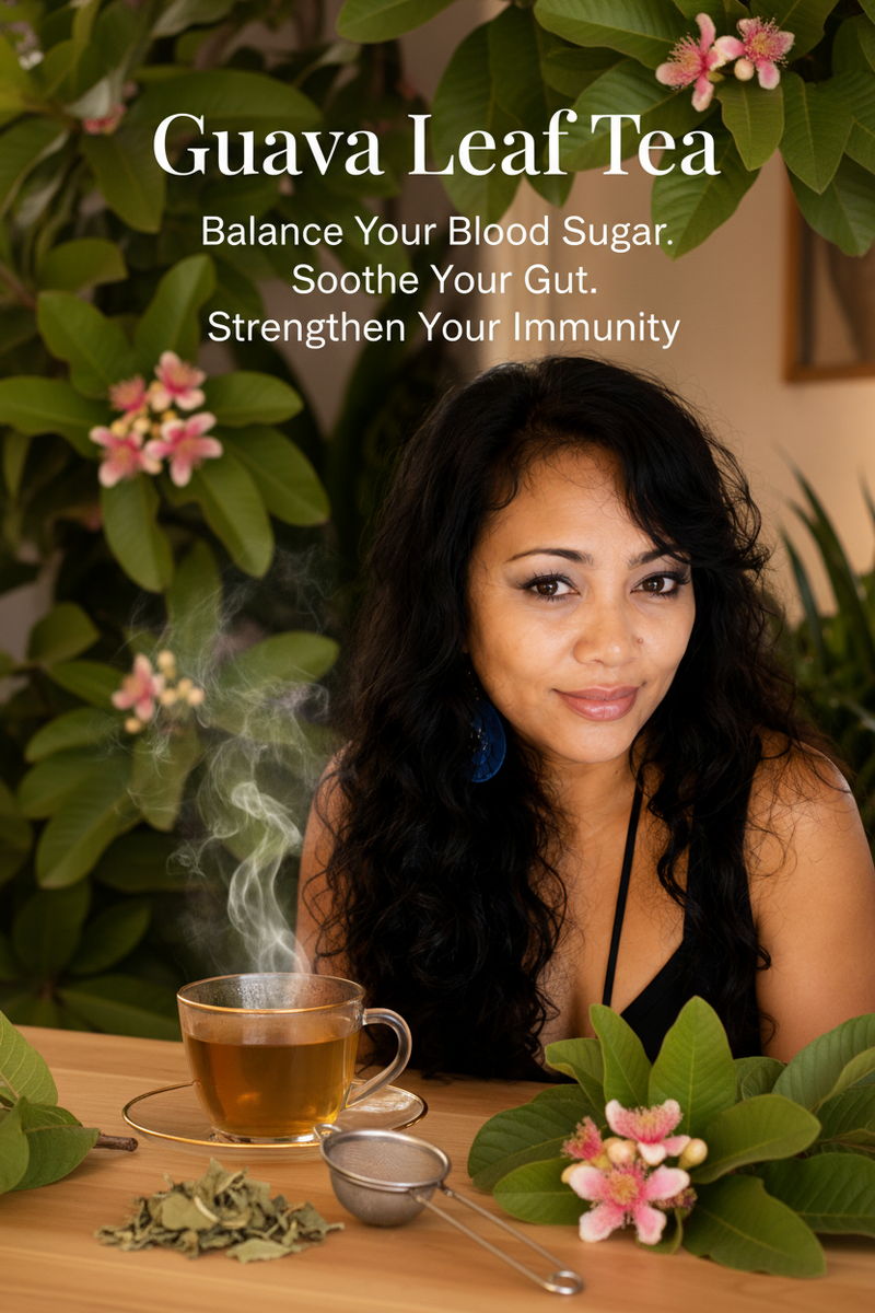 Guava Leaf Tea Ad featuring Nerfititi