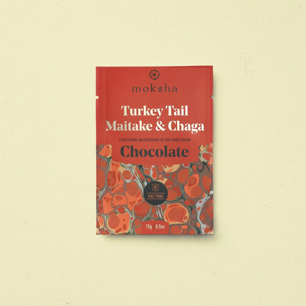 Forest Reserve™ Turkey Tail, Maitake, & Chaga Mushroom Chocolate Squares